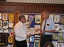 Bienvenido Perez receives his scholarship from Mark Treadup